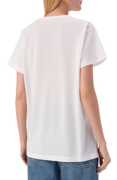 Хлопковая футболка KHAITE, арт. 23861662, фото 4