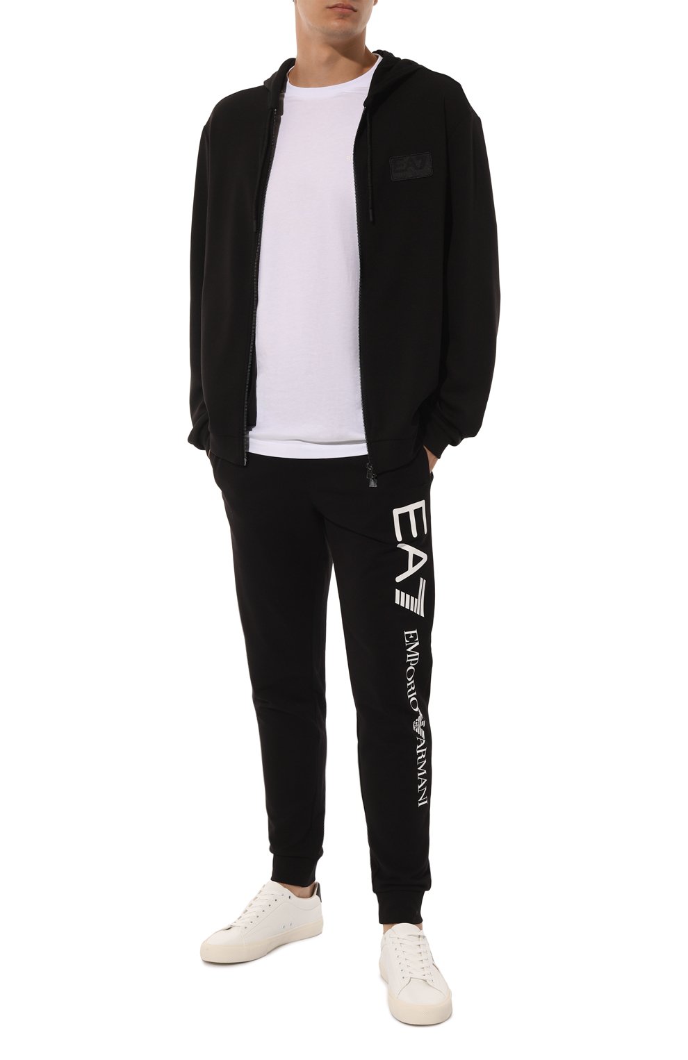 Хлопковые джоггеры EA7, арт. 8NPPC3/PJ05Z, фото 2