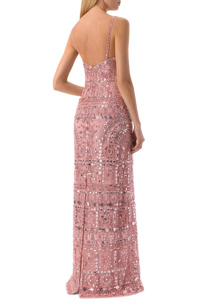 Платье с отделкой стразами ZUHAIR MURAD, арт. RDR26030/INST000, фото 3
