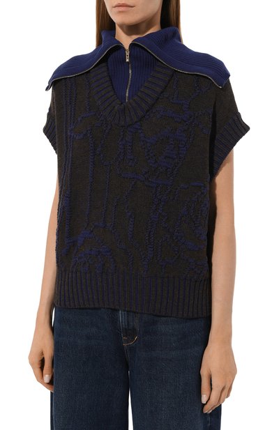 Шерстяной жилет AND THE BRAND, арт. W24-JM029-0702-349, фото 3