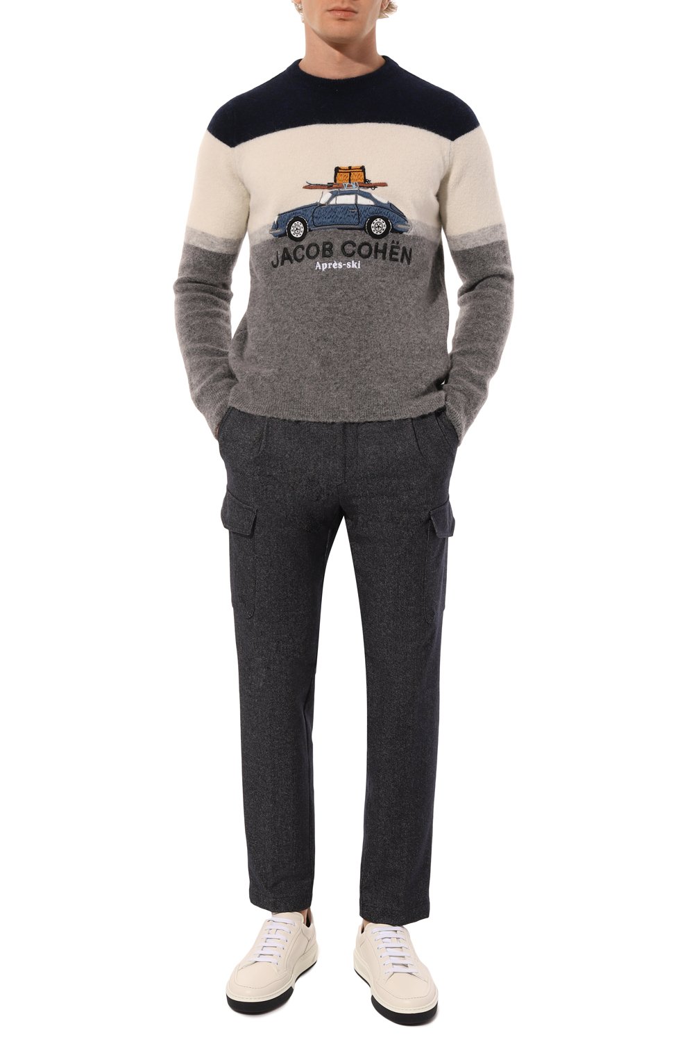 Брюки-карго из хлопка и шерсти WINDSOR, арт. FAT0/10016437, фото 2