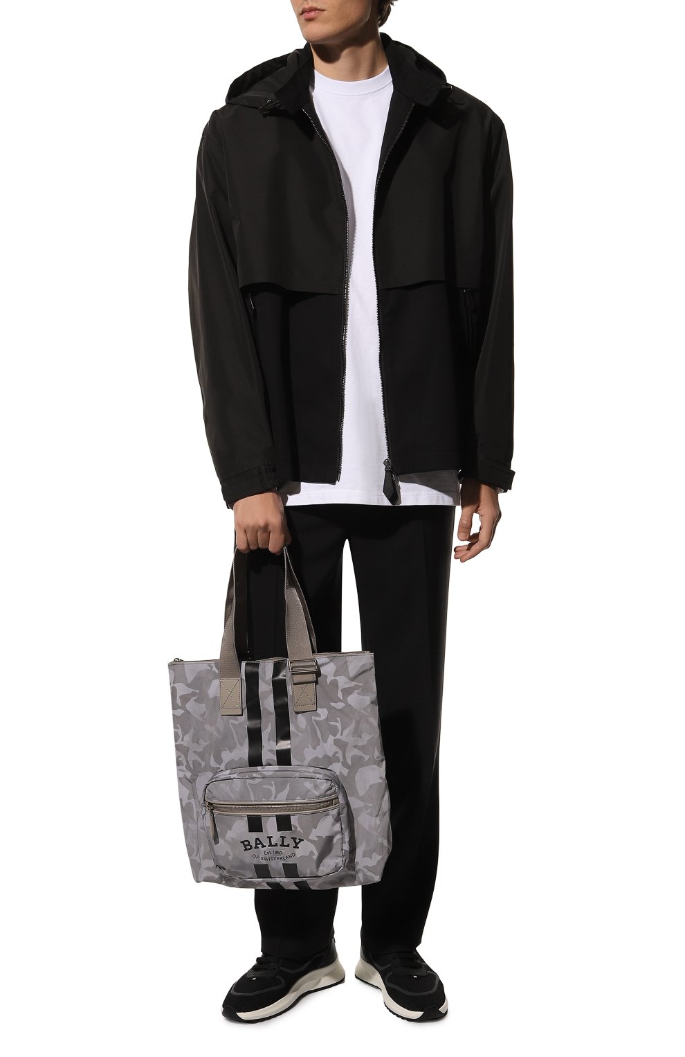 Текстильный шопер BALLY, арт. MAE00K/NY082, фото 7