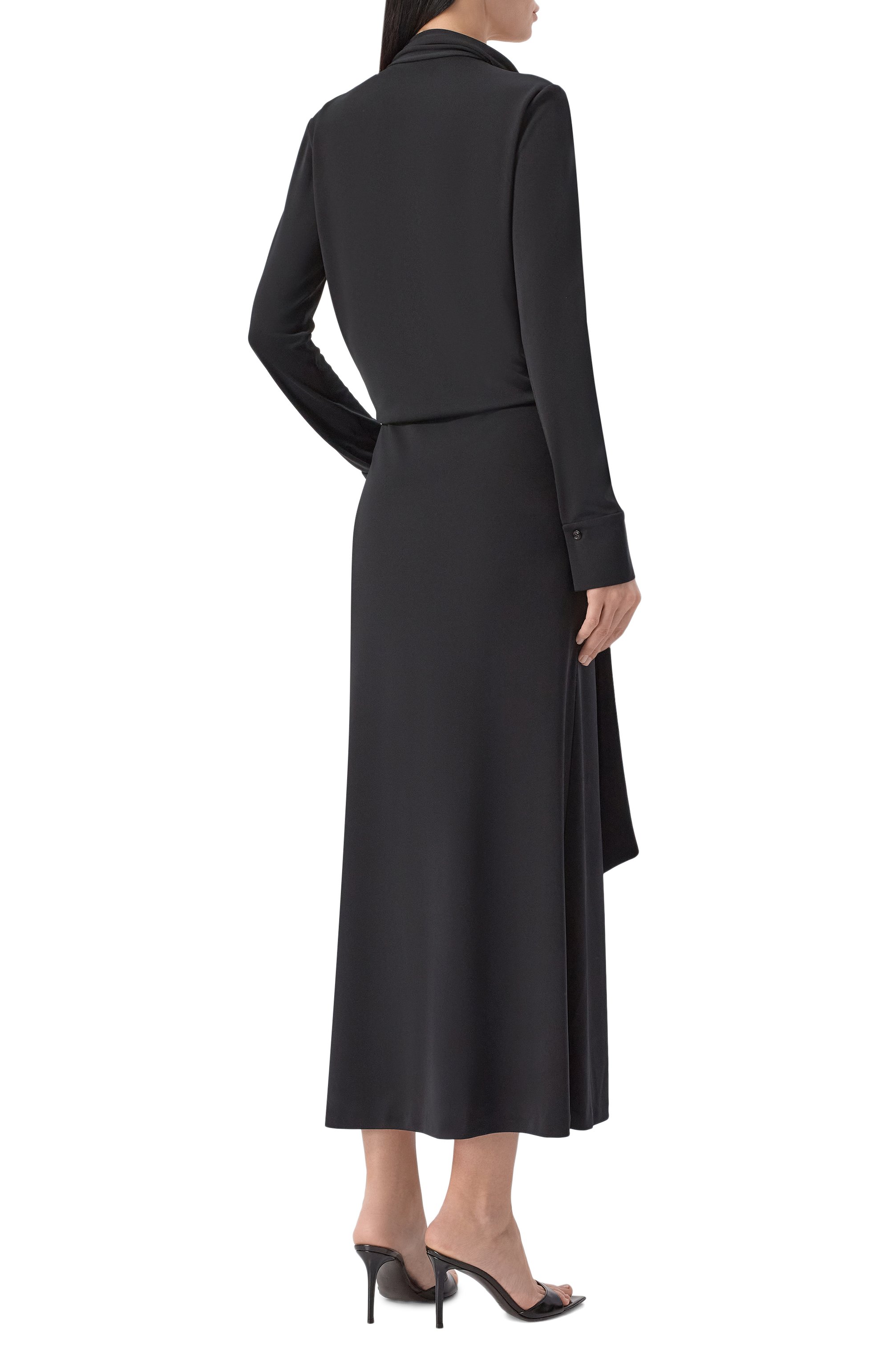 Платье SASHAVERSE черного цвета по цене 76010 руб., арт. D283/CNC.MSO/8301.900/W, фото 3 Платье SASHAVERSE, арт. D283/CNC.MSO/8301.900/W, фото 3