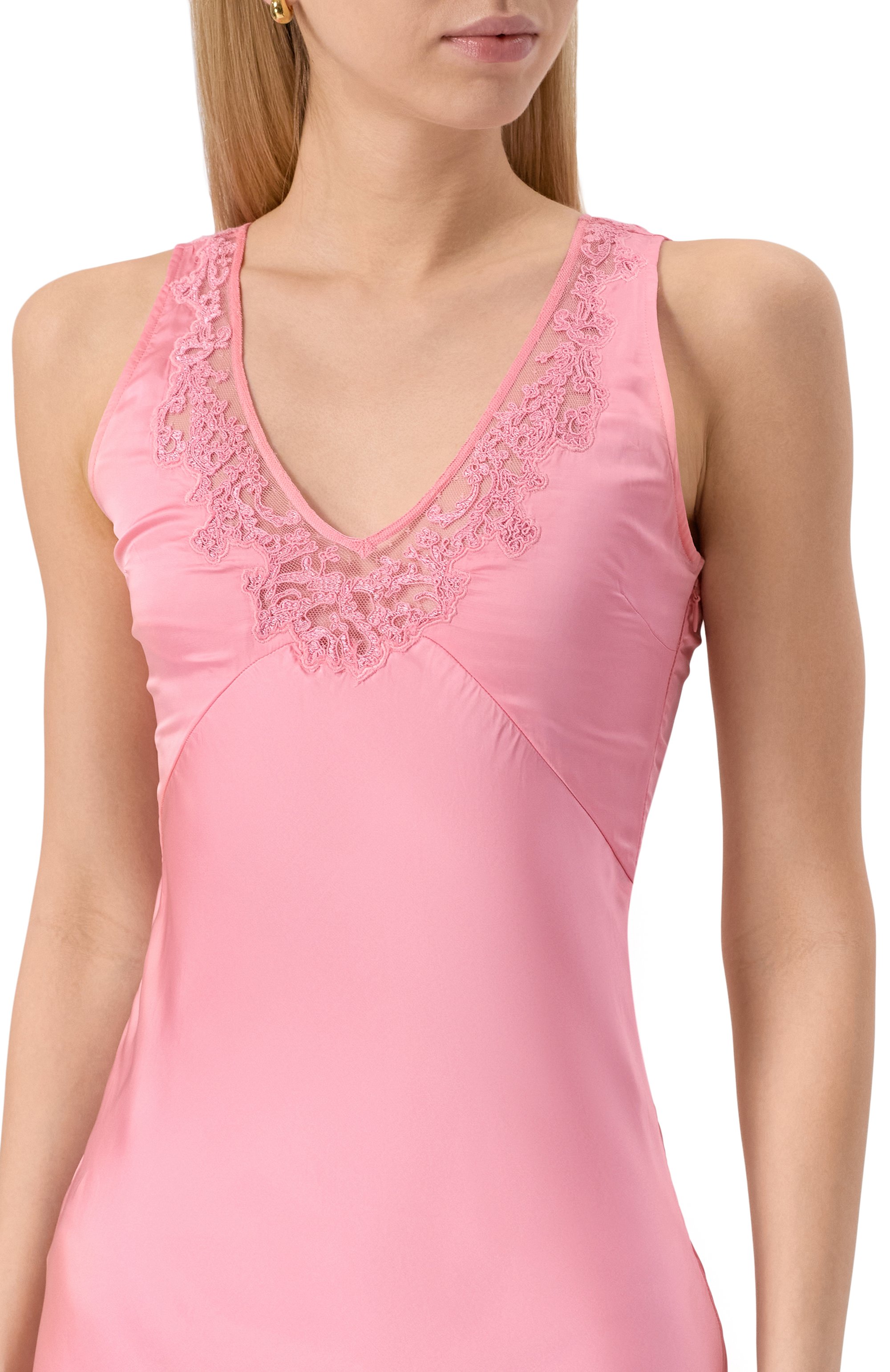 Атласное платье TWINSET, арт. 251TP2370, фото 5