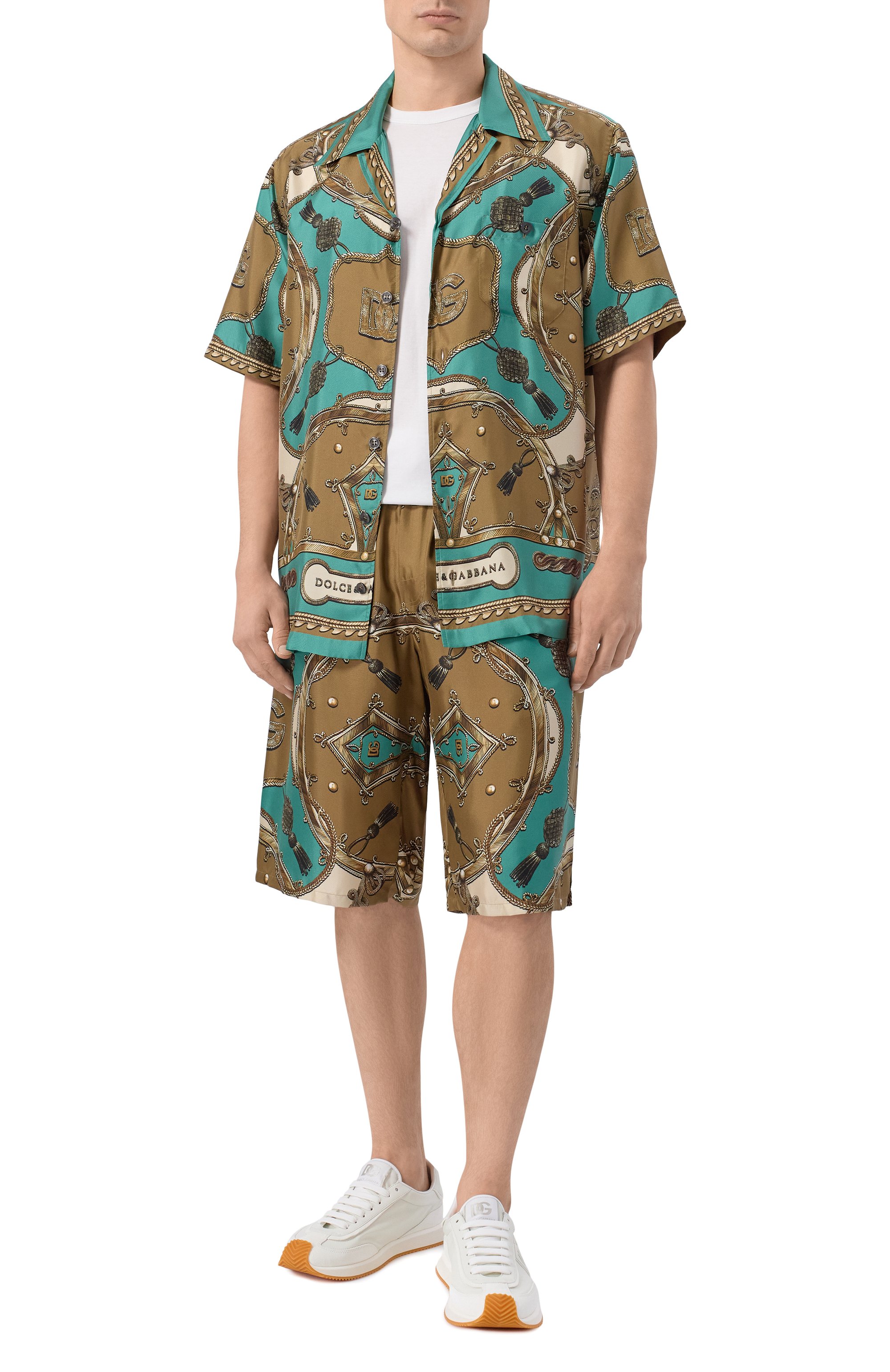 Шелковая рубашка DOLCE & GABBANA, арт. G5JH9T/HI12C, фото 2