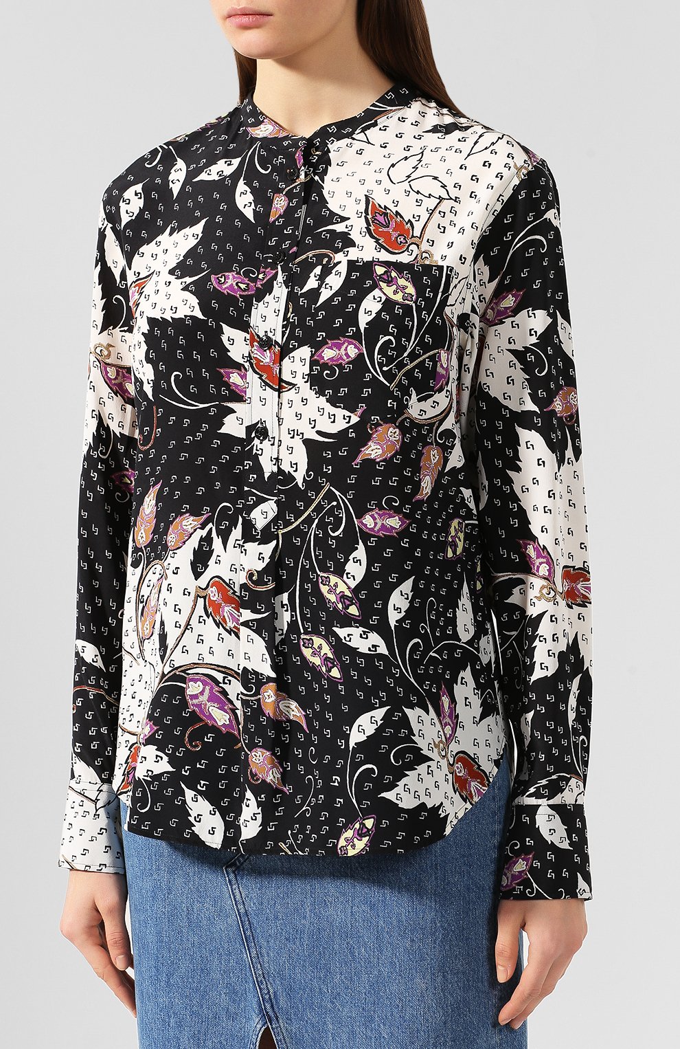 Шелковая блузка ISABEL MARANT, арт. CH0206-19A022I/RUSAK, фото 3