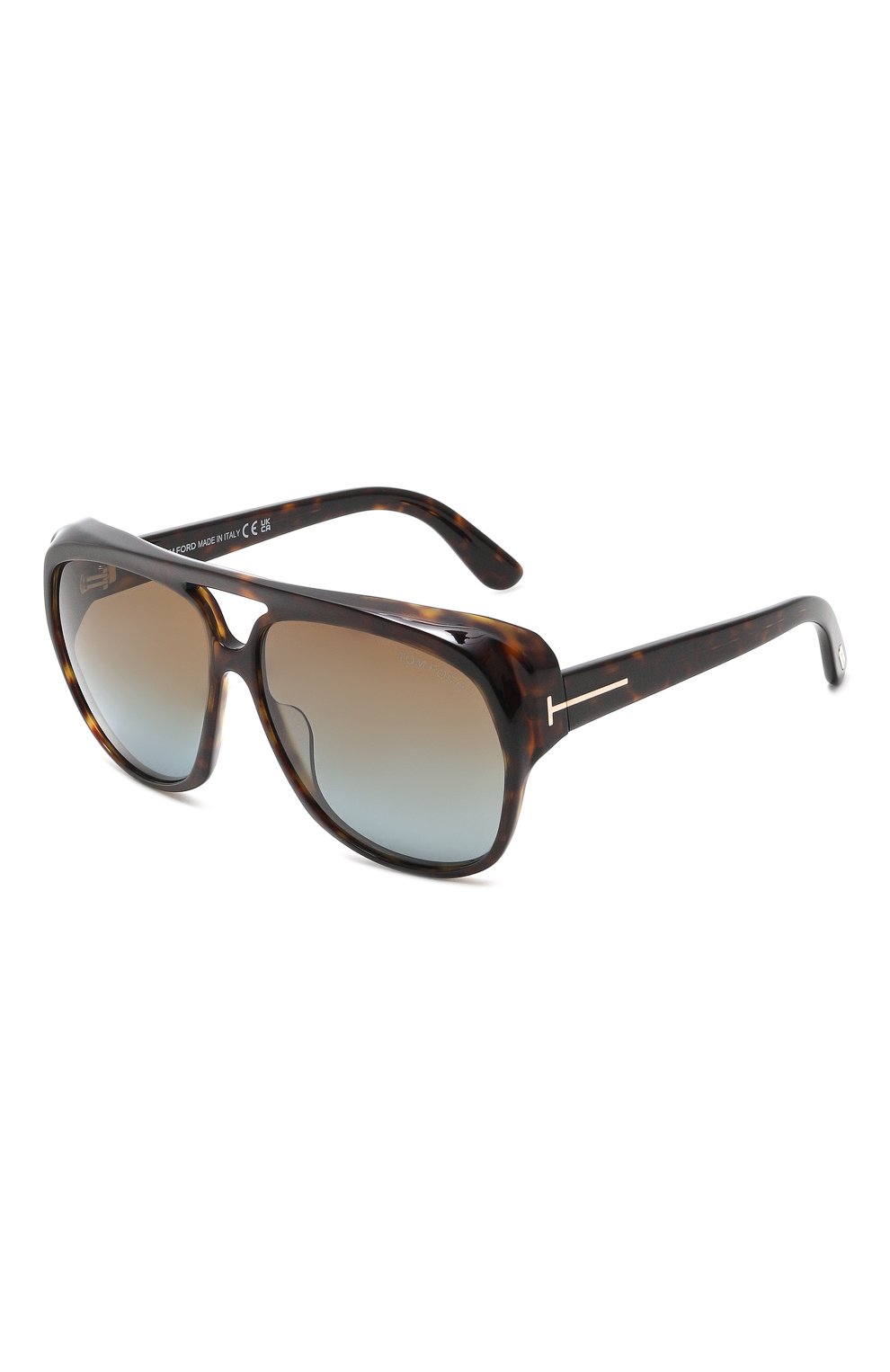 Солнцезащитные очки TOM FORD коричневого цвета по цене 67600 руб., арт. TF1103 52F, фото 1 Солнцезащитные очки TOM FORD, арт. TF1103 52F, фото 1