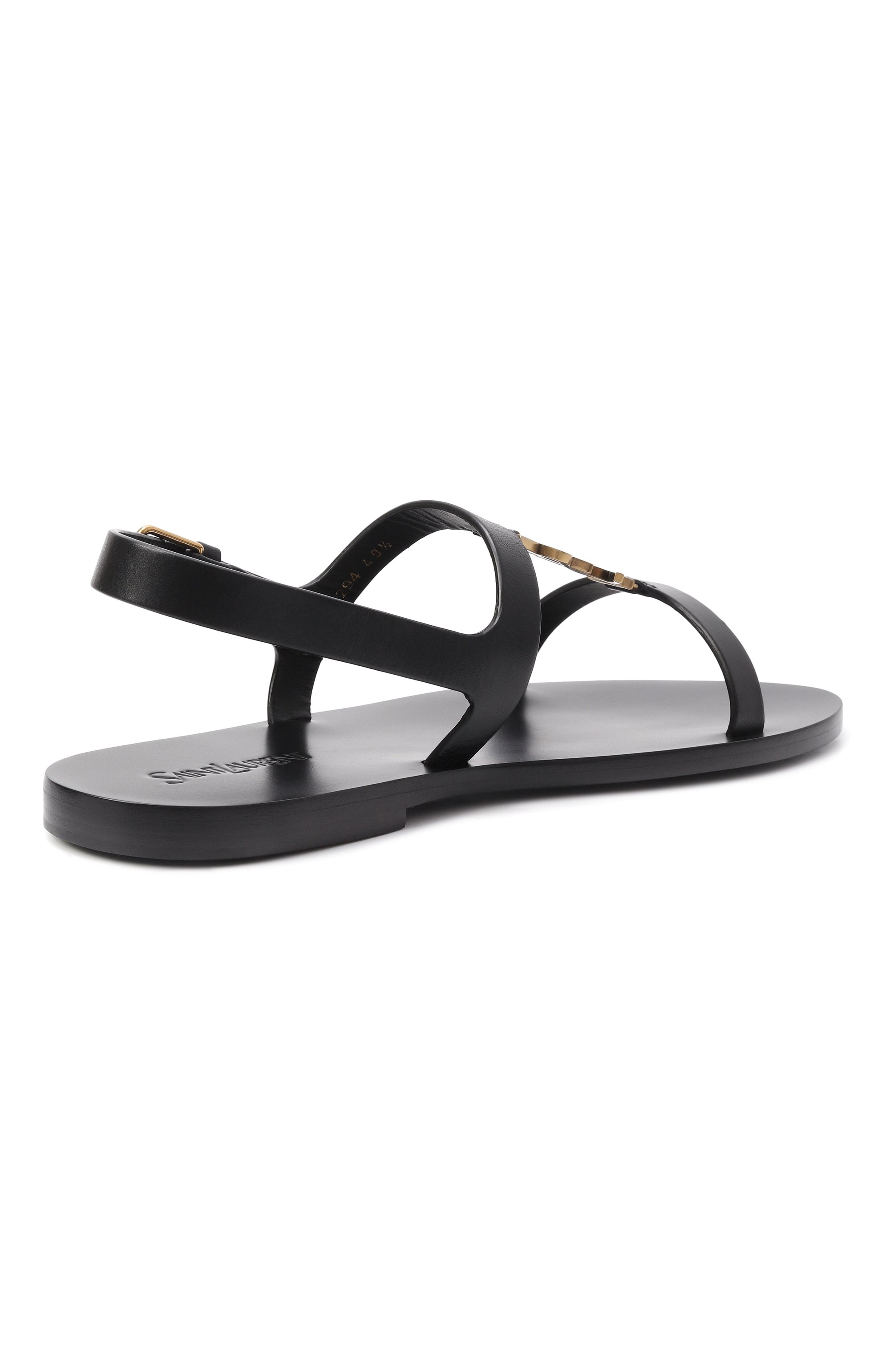 Кожаные сандалии cassandra SAINT LAURENT, арт. 818294/DWEDD, фото 5