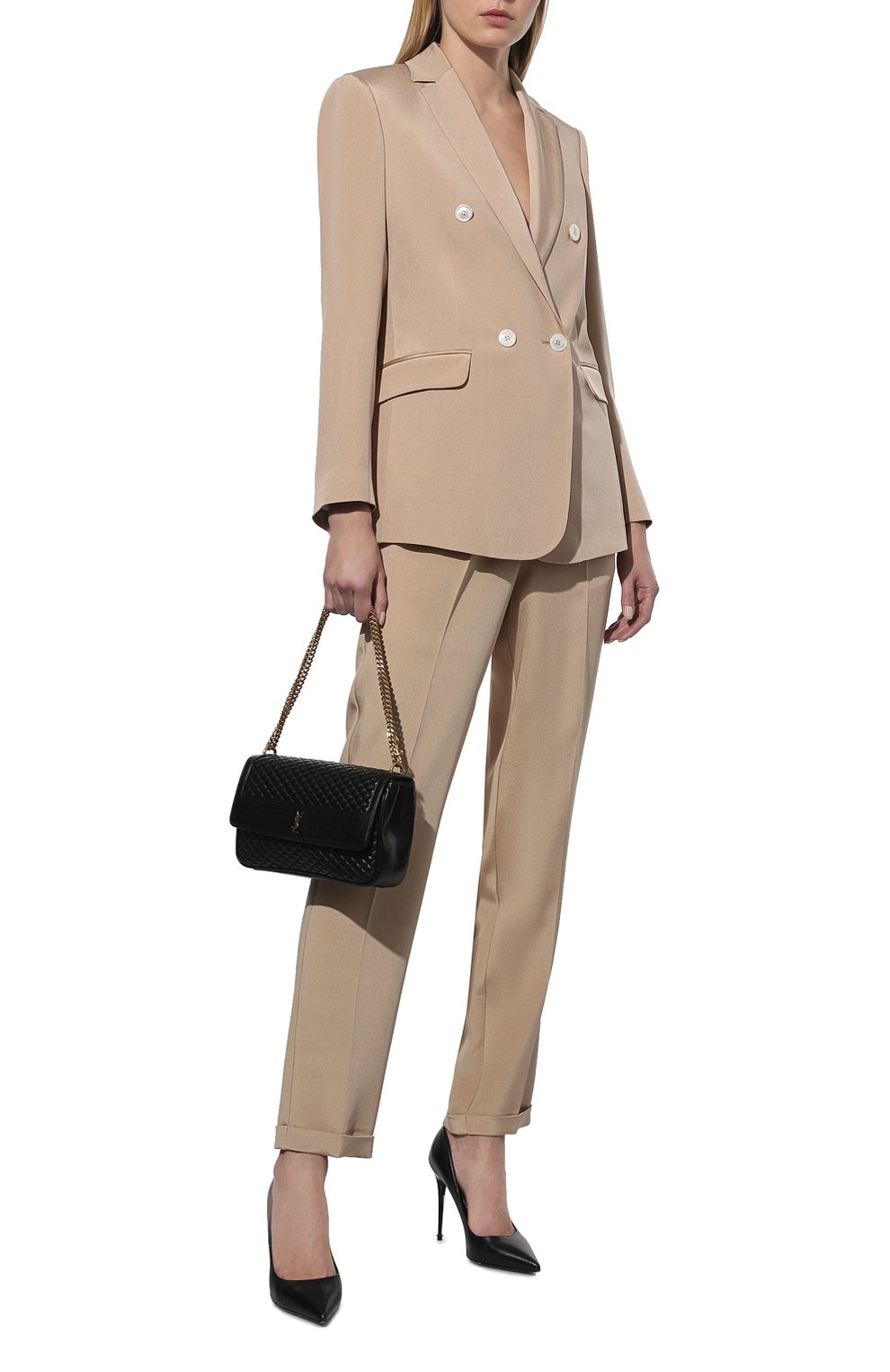 Шелковые брюки KITON, арт. D37102K0977A, фото 2