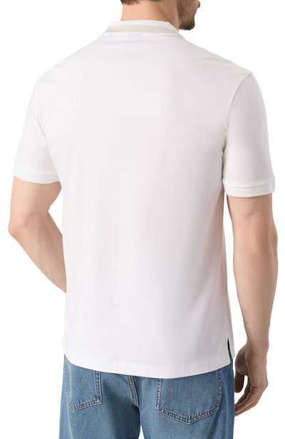 Хлопковое поло BOSS, арт. 50531791, фото 4