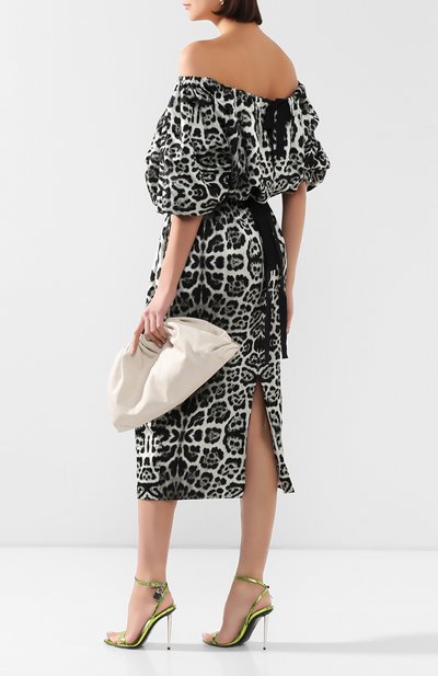 Платье из вискозы и хлопка DRIES VAN NOTEN, арт. 201-11042-9326, фото 2