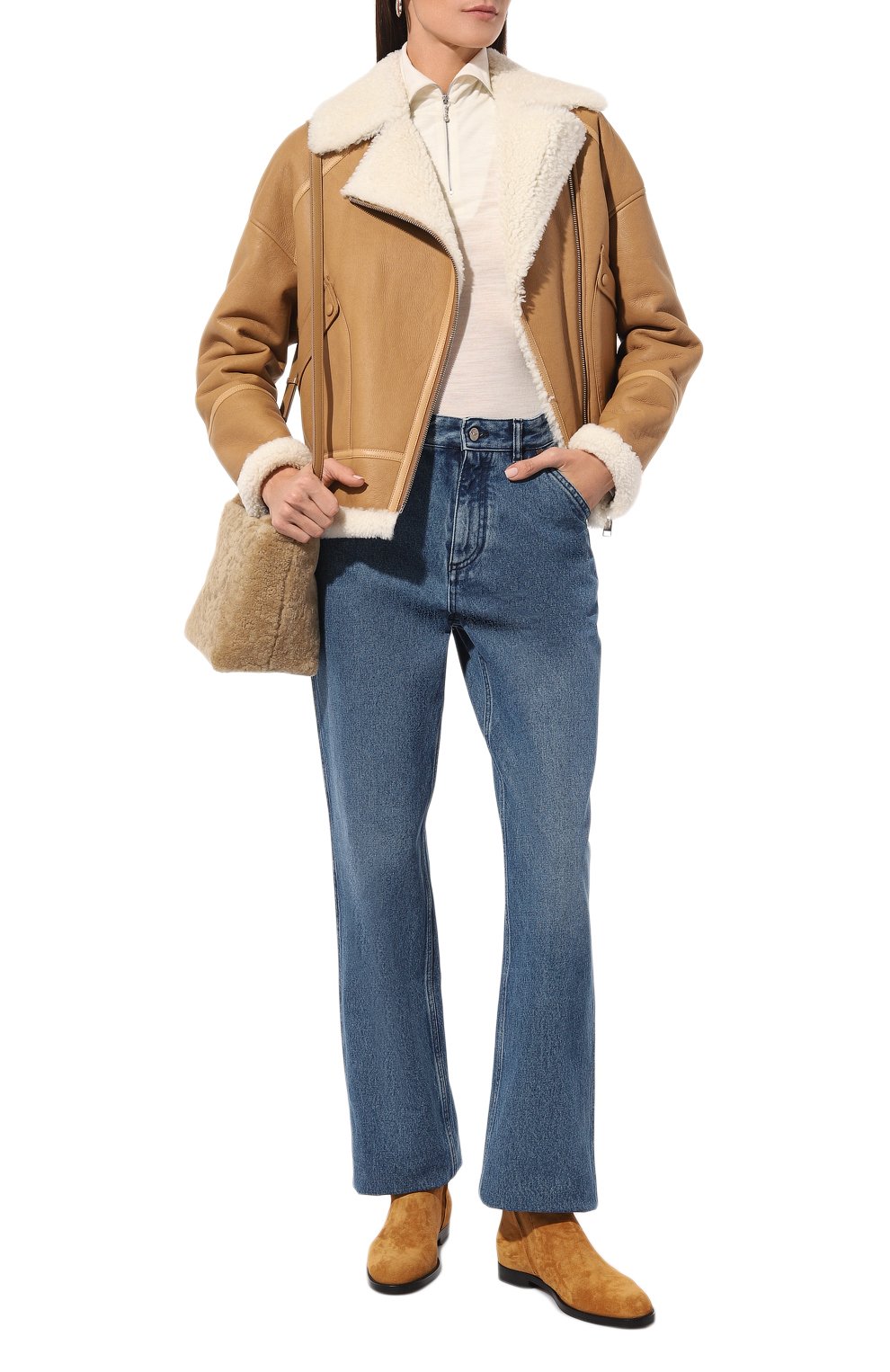 Дубленка из овчины YVES SALOMON, арт. 24WYV60060MEG0, фото 2