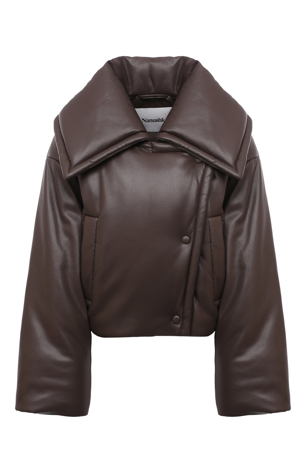 Пуховик из экокожи NANUSHKA, арт. NW21FW0W01076, фото 1