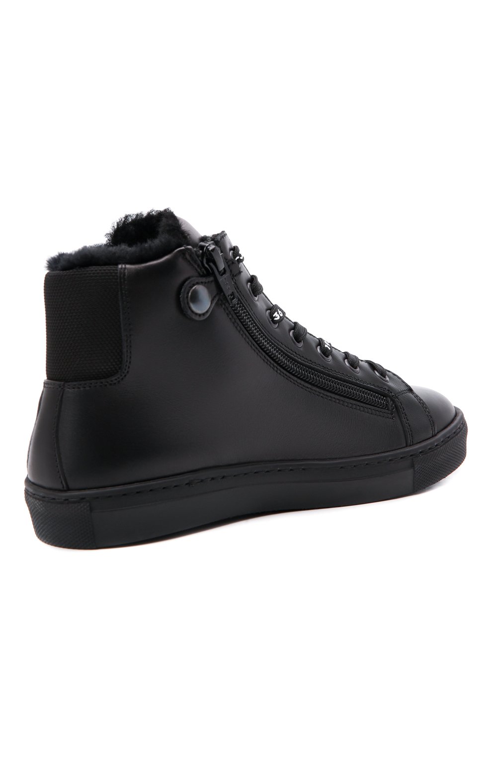 Высокие кожаные кеды RONDINELLA, арт. 11578-1Z/662/31-33, фото 3