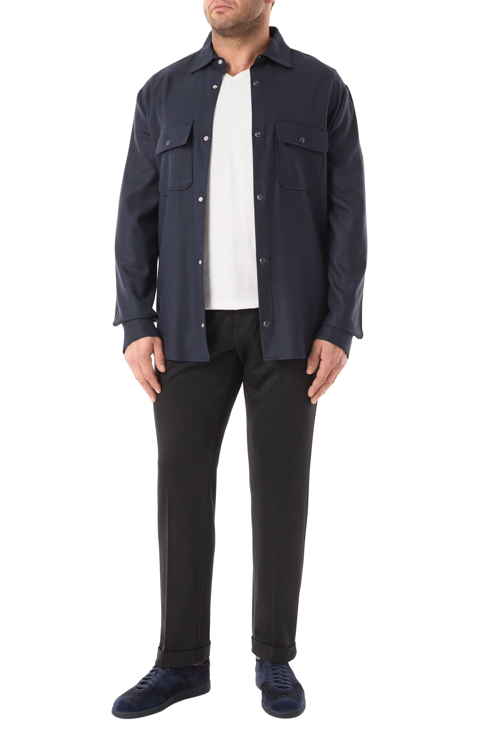 Шерстяная рубашка MARCO PESCAROLO, арт. NEXT/5118, фото 2