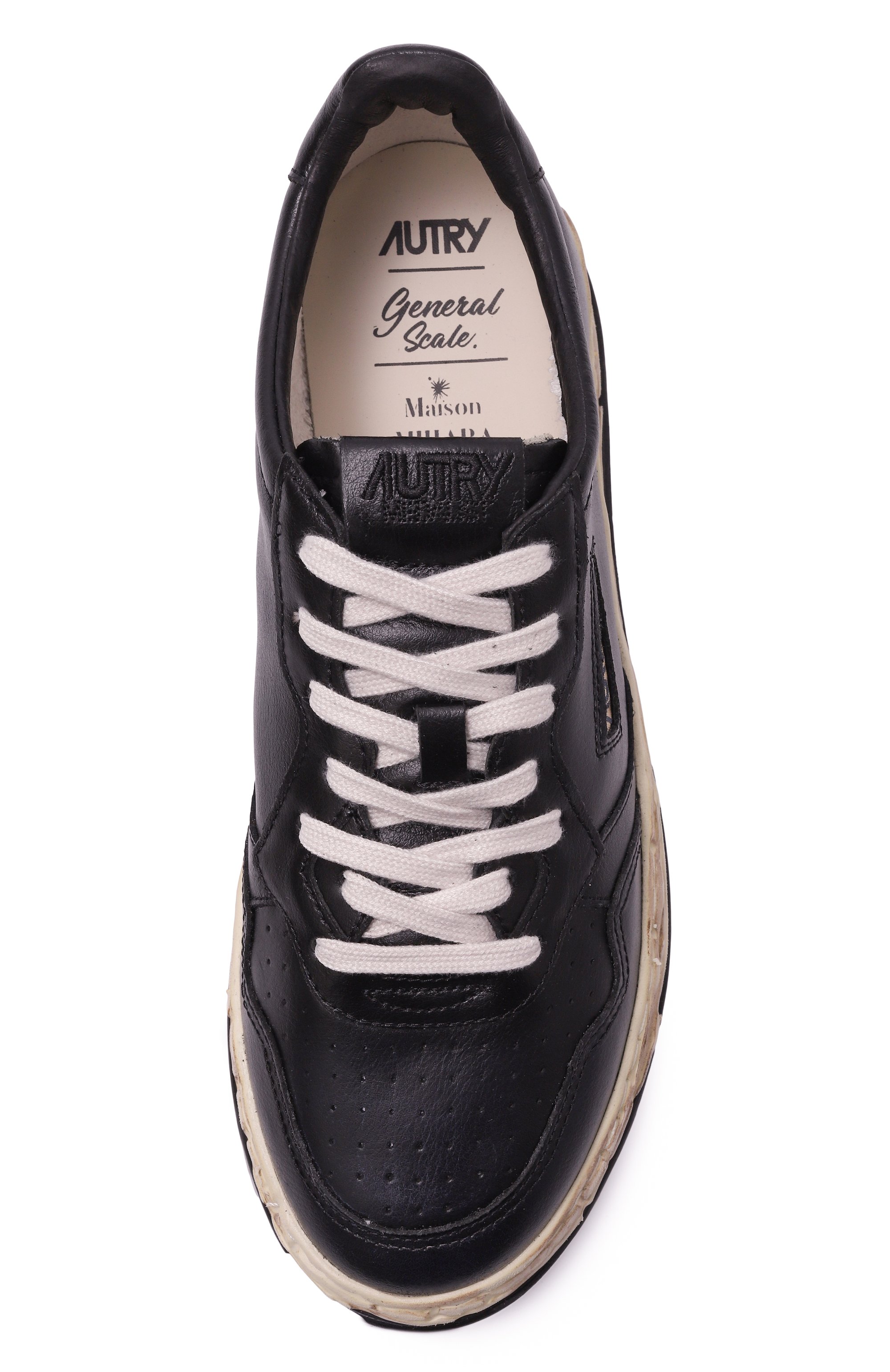 Кожаные кеды medalist autry x maison mihara yasuhiro AUTRY, арт. A1UNAVLMMMY2, фото 6