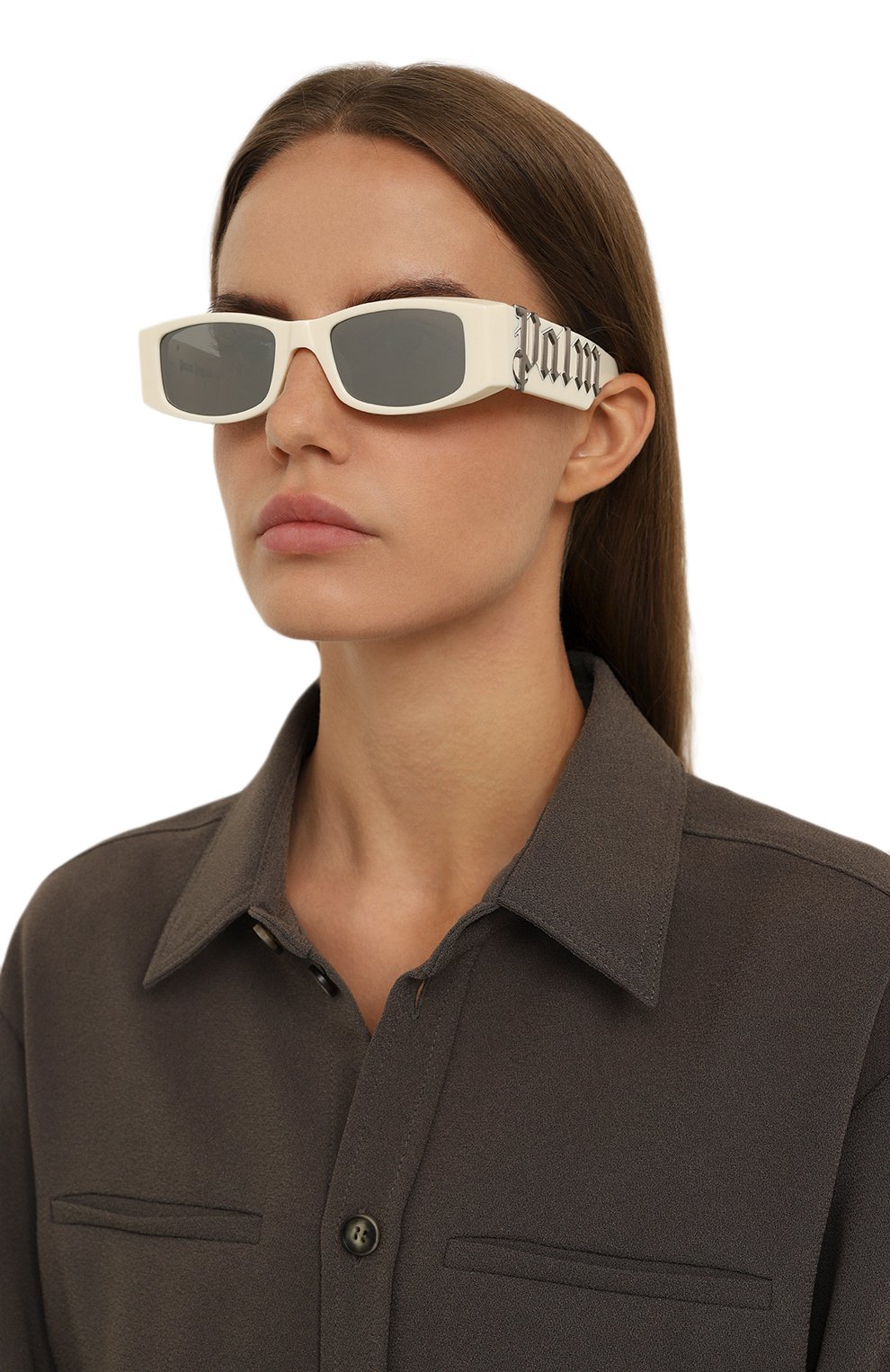 Солнцезащитные очки PALM ANGELS, арт. ANGEL/WHITE SILVER MIRR0R, фото 2