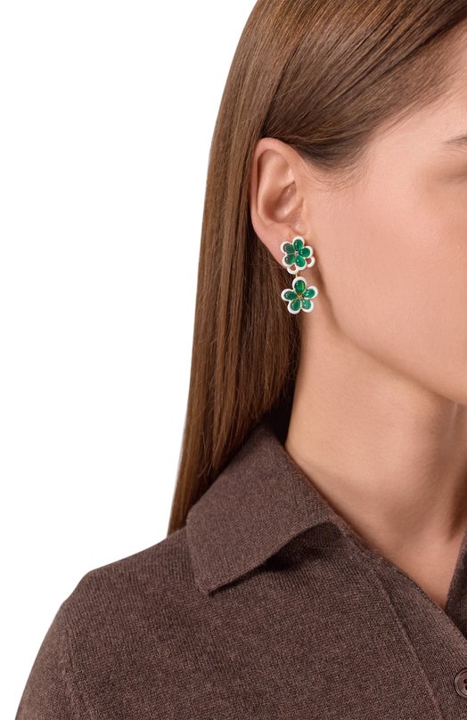 Серьги Bottega Veneta 804879/V4S71 Зелёный  804879/V4S71 Фото 2