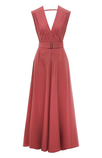 Женское хлопковое пл атье BRUNELLO CUCINELLI, арт. M0F79A5053