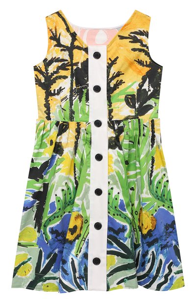 Хлопковое платье MARNI, арт. M00156-M00IT, фото 2