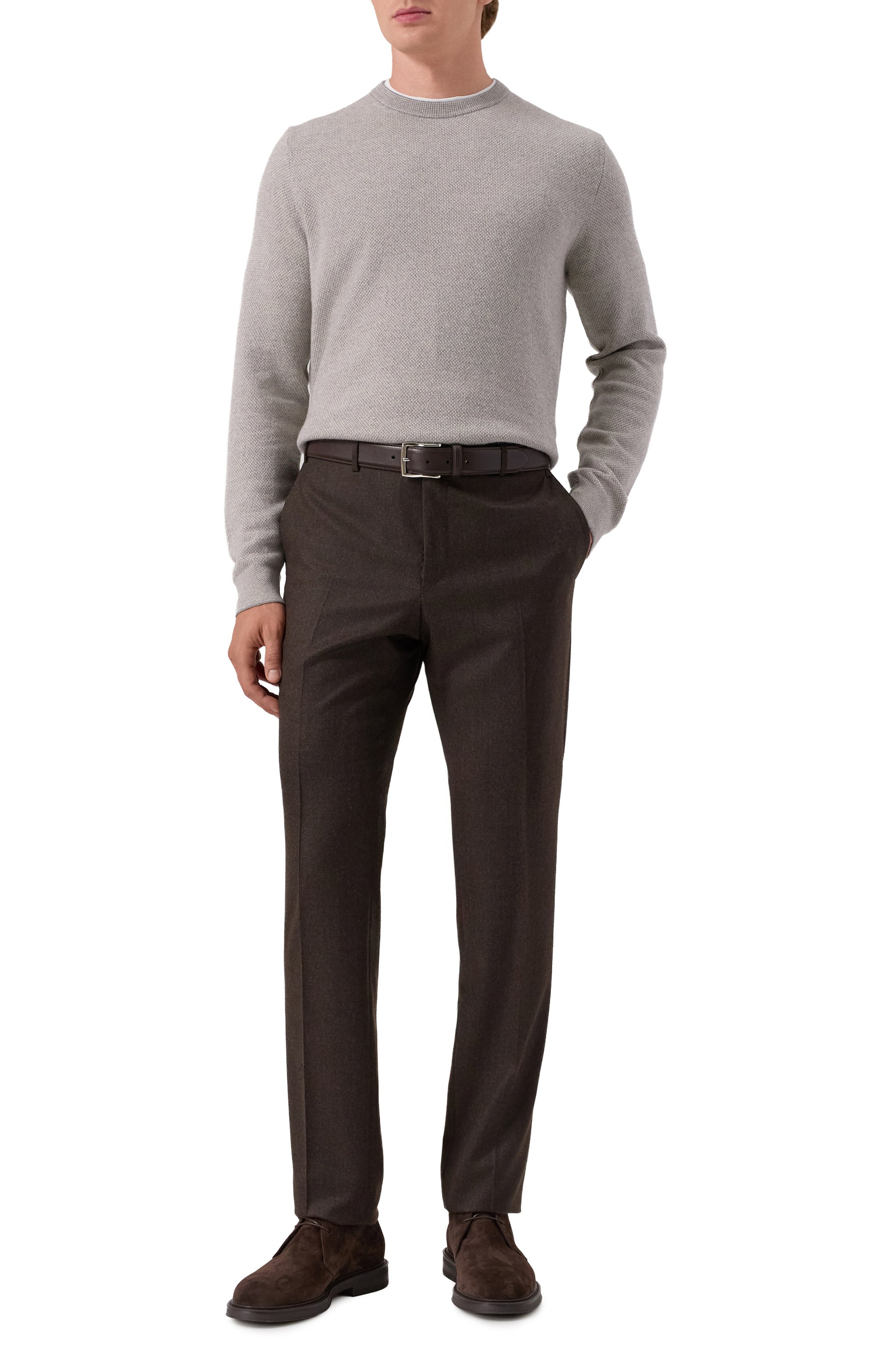 Джемпер из шерсти и кашемира CORNELIANI, арт. 26M519-2625186, фото 2