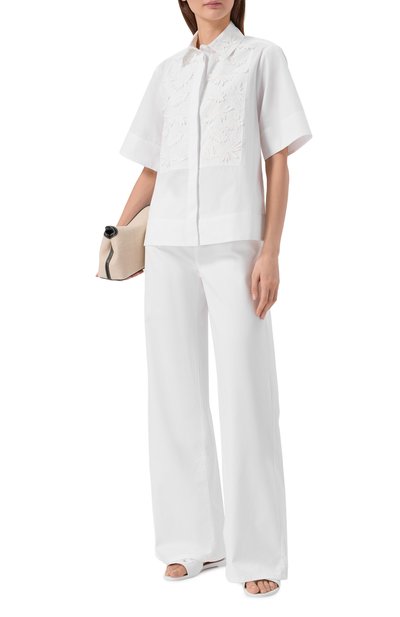 Хлопковая рубашка P.A.R.O.S.H., арт. D381279/CUB026, фото 2