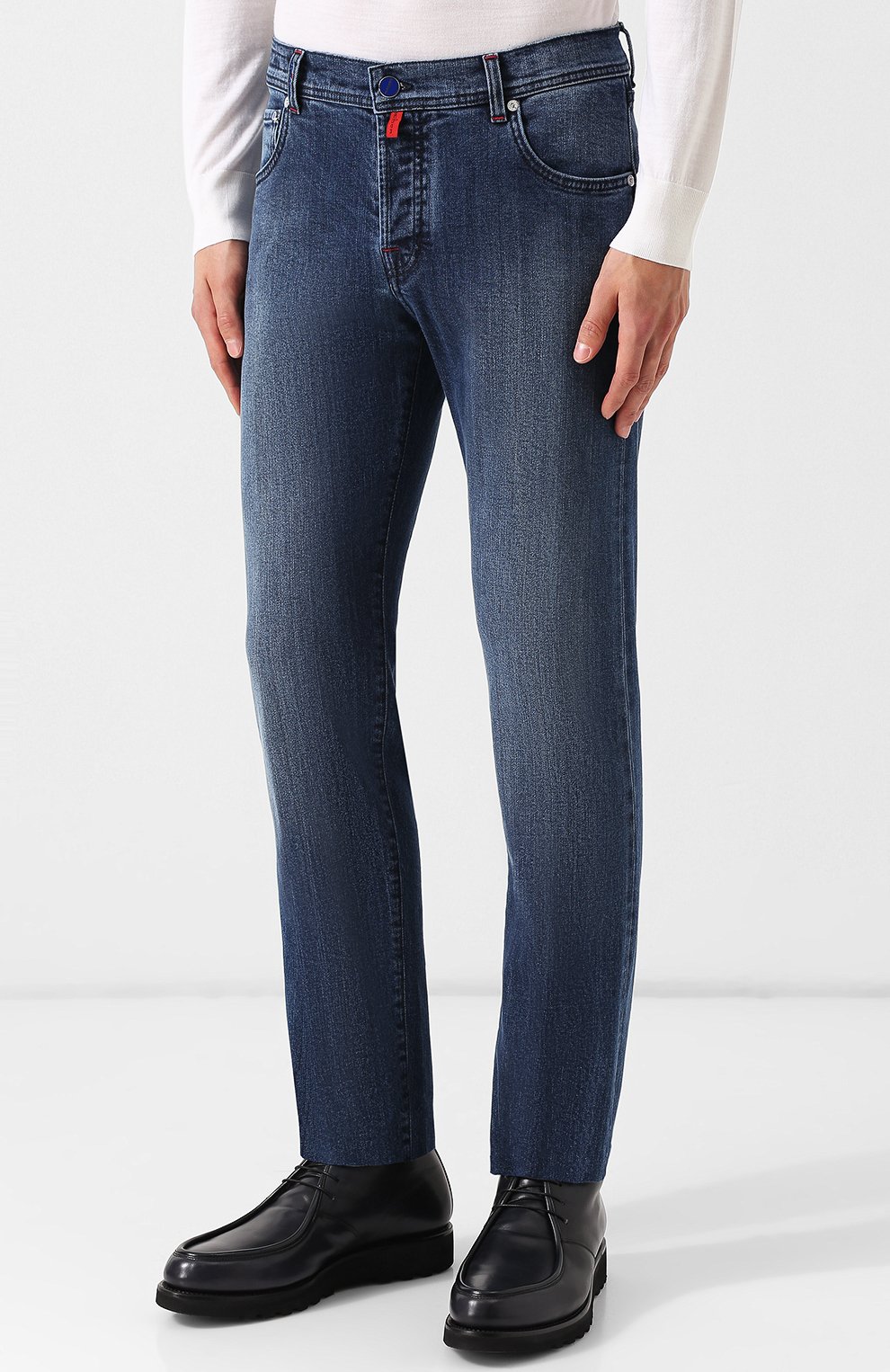 Джинсы прямого кроя KITON, арт. UPNJS/J02R45, фото 3