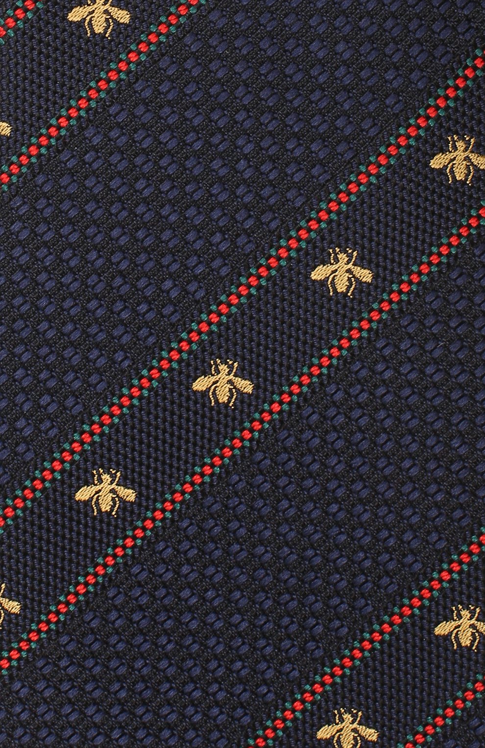 Шелковый галстук GUCCI, арт. 451528/4E002, фото 3