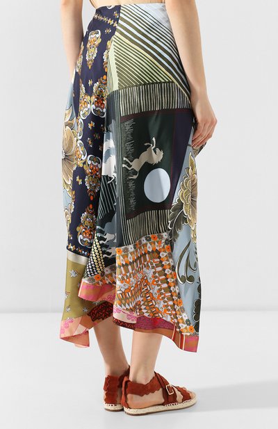 Шелковая юбка CHLOÉ, арт. CHC19UJU13331, фото 4