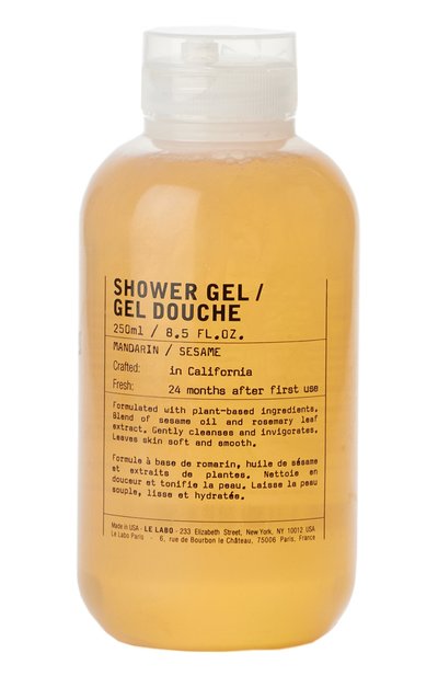 Гель для душа mandarin (250ml) LE LABO, арт. 842185102526, фото 1