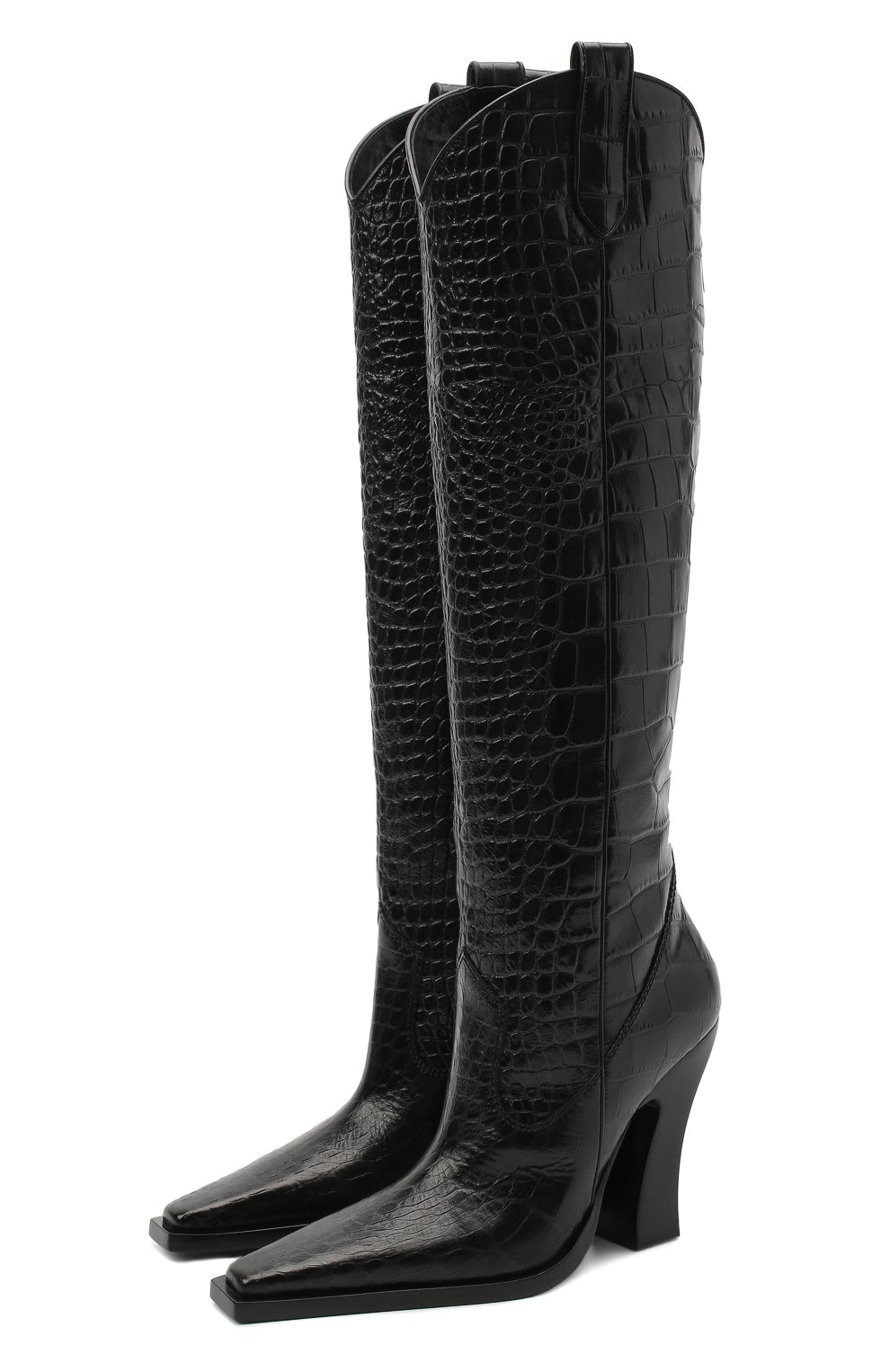 Кожаные сапоги TOM FORD, арт. W2786N-LCL125, фото 1