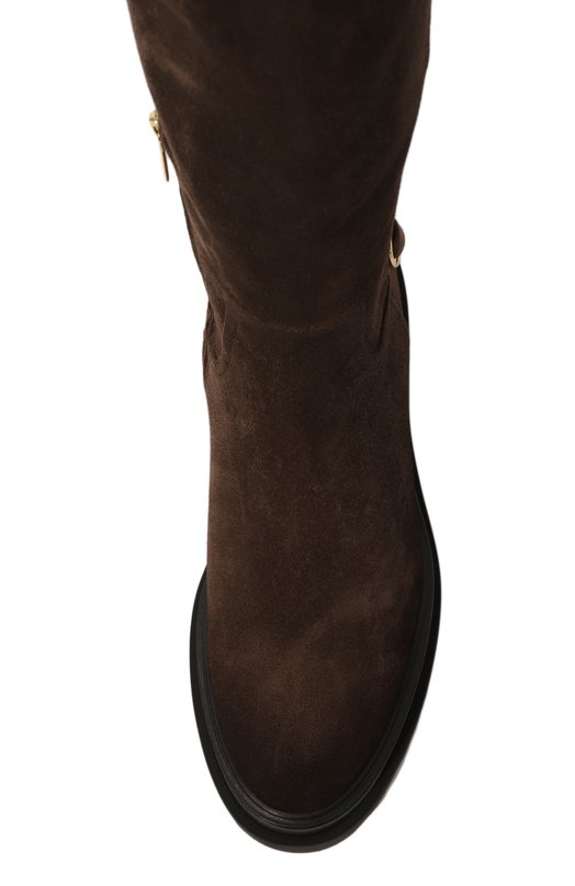 Замшевые сапоги Santoni WSEG71065G0MTHI0 Коричневый  WSEG71065G0MTHI0 Фото 6