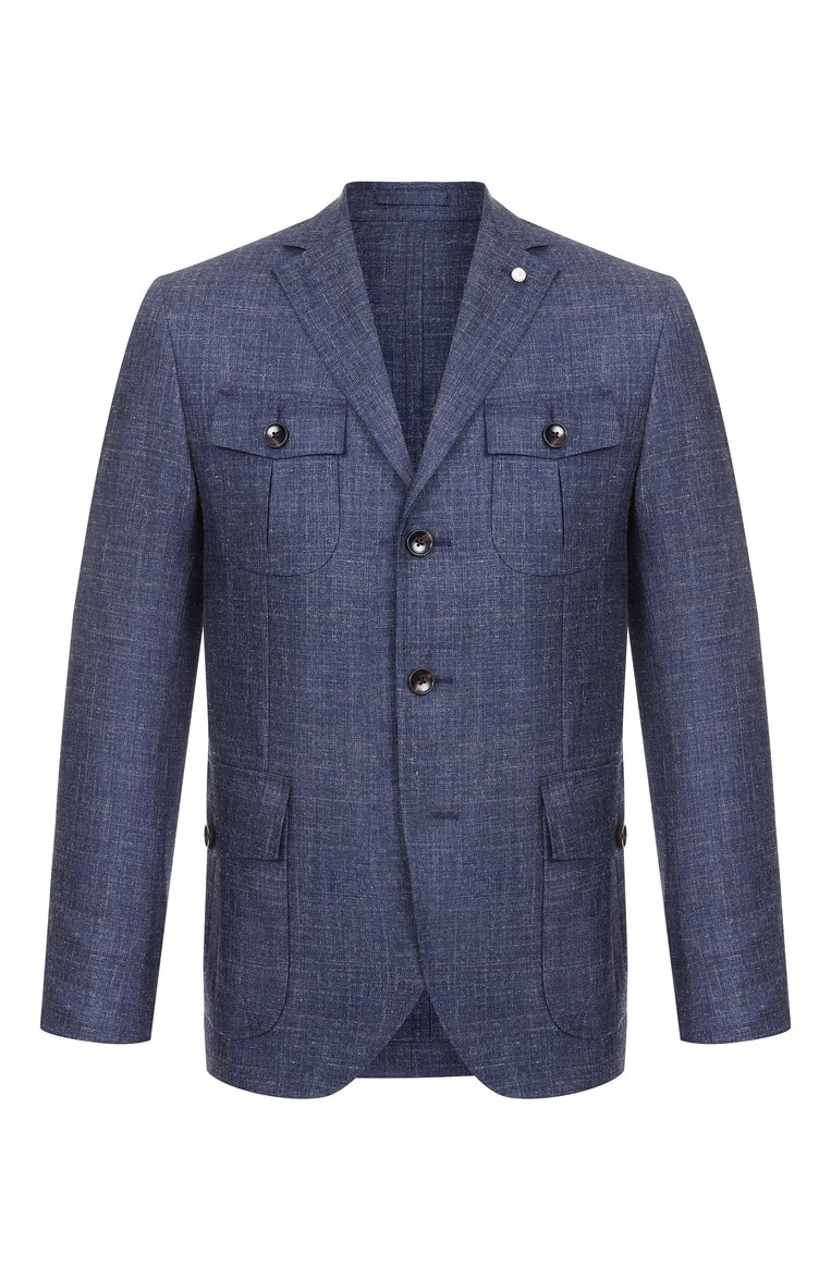 Пиджак из ше�рсти и шелка LUIGI BIANCHI, арт. 2564/52003, фото 1