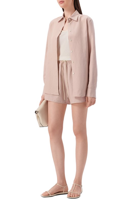 Рубашка из вискозы и льна Jacob Cohen JDM_C0076 002 T899A RW Бежевый  JDM_C0076 002 T899A RW Фото 2