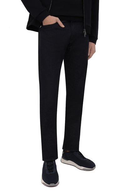 Текстильные кроссовки SANTONI, арт. MBI021601BGRNH0DU61, фото 3