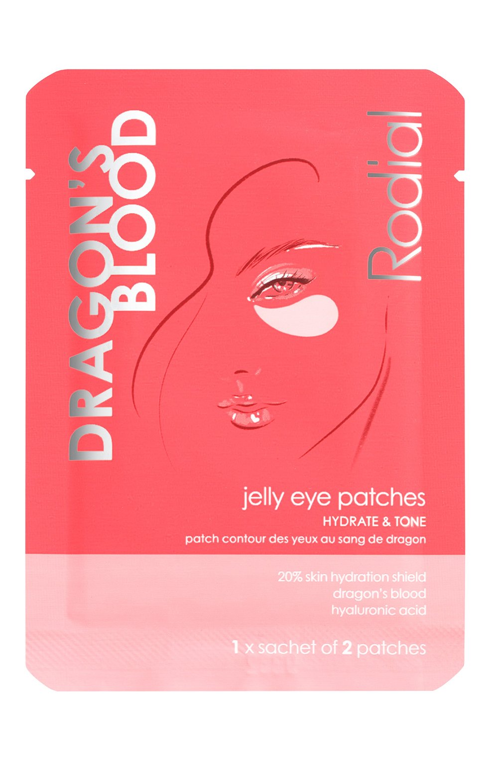 Гидрогелевые патчи для кожи вокруг глаз dragons blood jelly eye patches RODIAL, арт. 5060725470620, фото 2