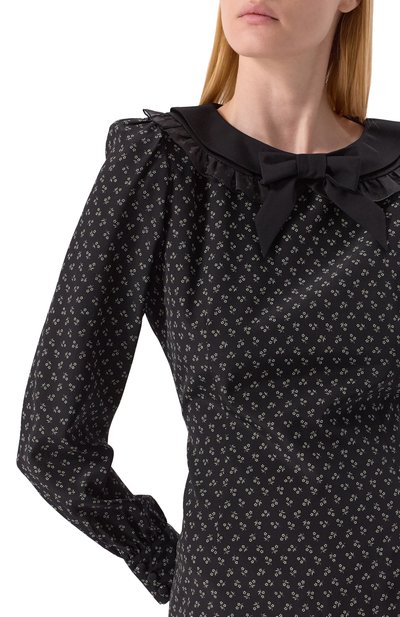 Шелковое платье ALESSANDRA RICH, арт. FABX3991-F4486, фото 5