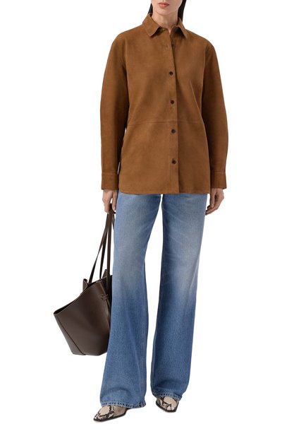 Замшевая рубашка THEORY, арт. P0700503, фото 2