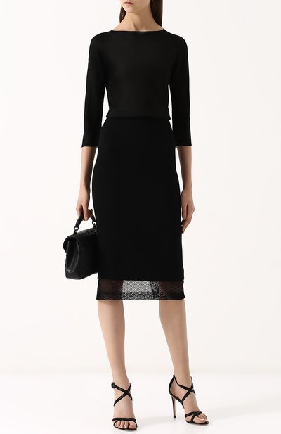 Пуловер с укороченным рукавом GIORGIO ARMANI, арт. 3ZAMA8/AM78Z, фото 2