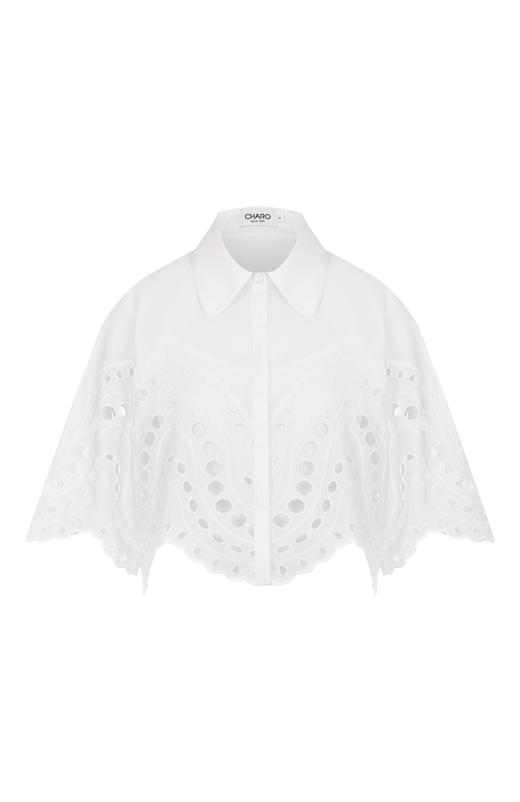 Хлопковая рубашка CHARO RUIZ IBIZA, арт. 263200, фото 1