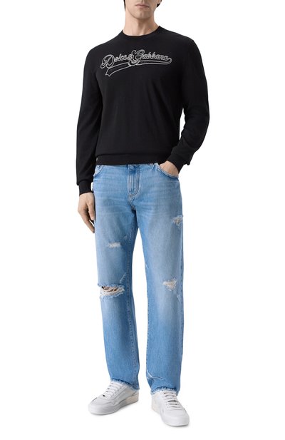 Шерстяной джемпер DOLCE & GABBANA, арт. GXX02Z/JDVGB, фото 2