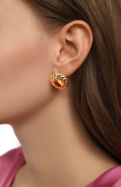 Серьги курабье из 80-х с цитрином AVGVST, арт. 1205861-04, фото 2