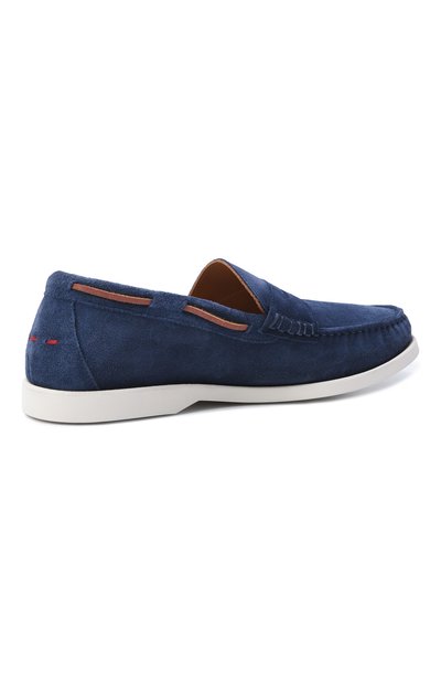 Замшевые пенни-лоферы KITON, арт. USSA265N00108, фото 4