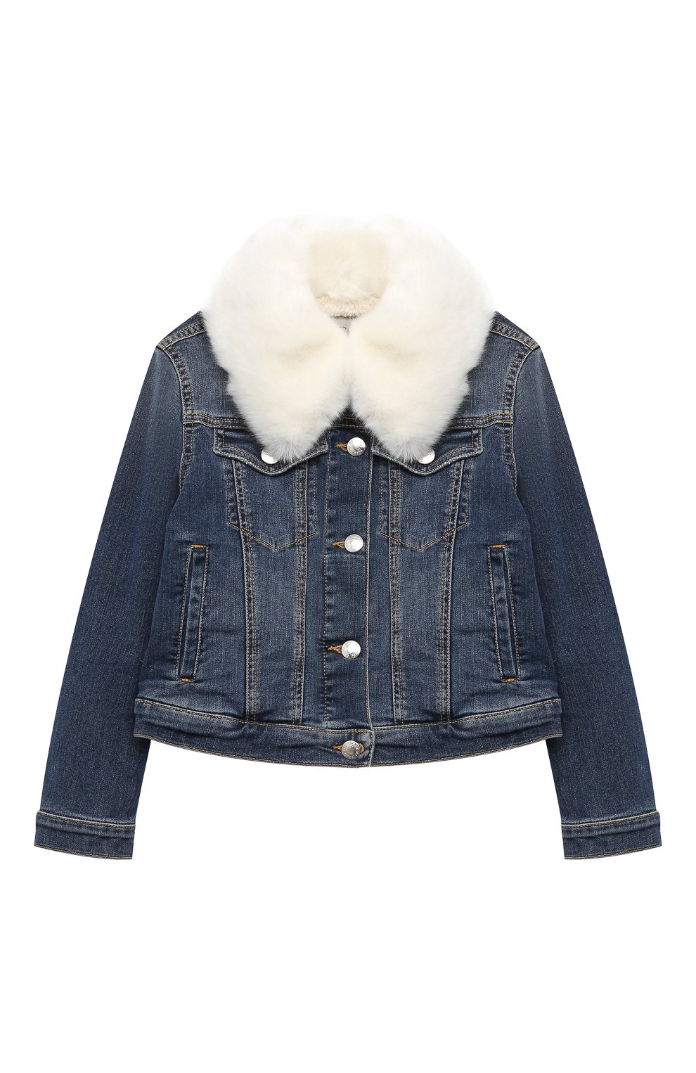 Джинсовая куртка ERMANNO SCERVINO, арт. 47I CP08 JNS/4-8, фото 1