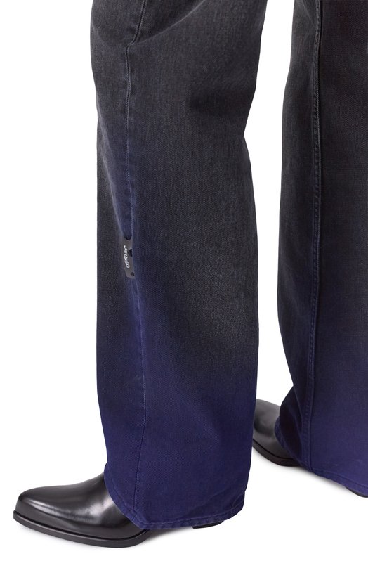 Джинсы Off-White 0WYA069F25DEN003 Чёрный  0WYA069F25DEN003 Фото 5