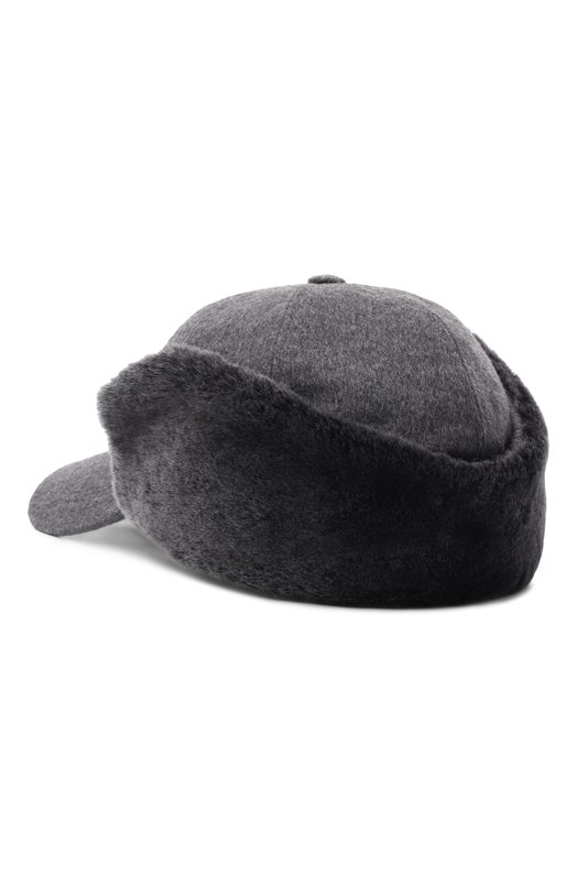 Бейсболка из кашемира и шерсти Zilli CAP005M0332VZLE00 Серый  CAP005M0332VZLE00 Фото 2