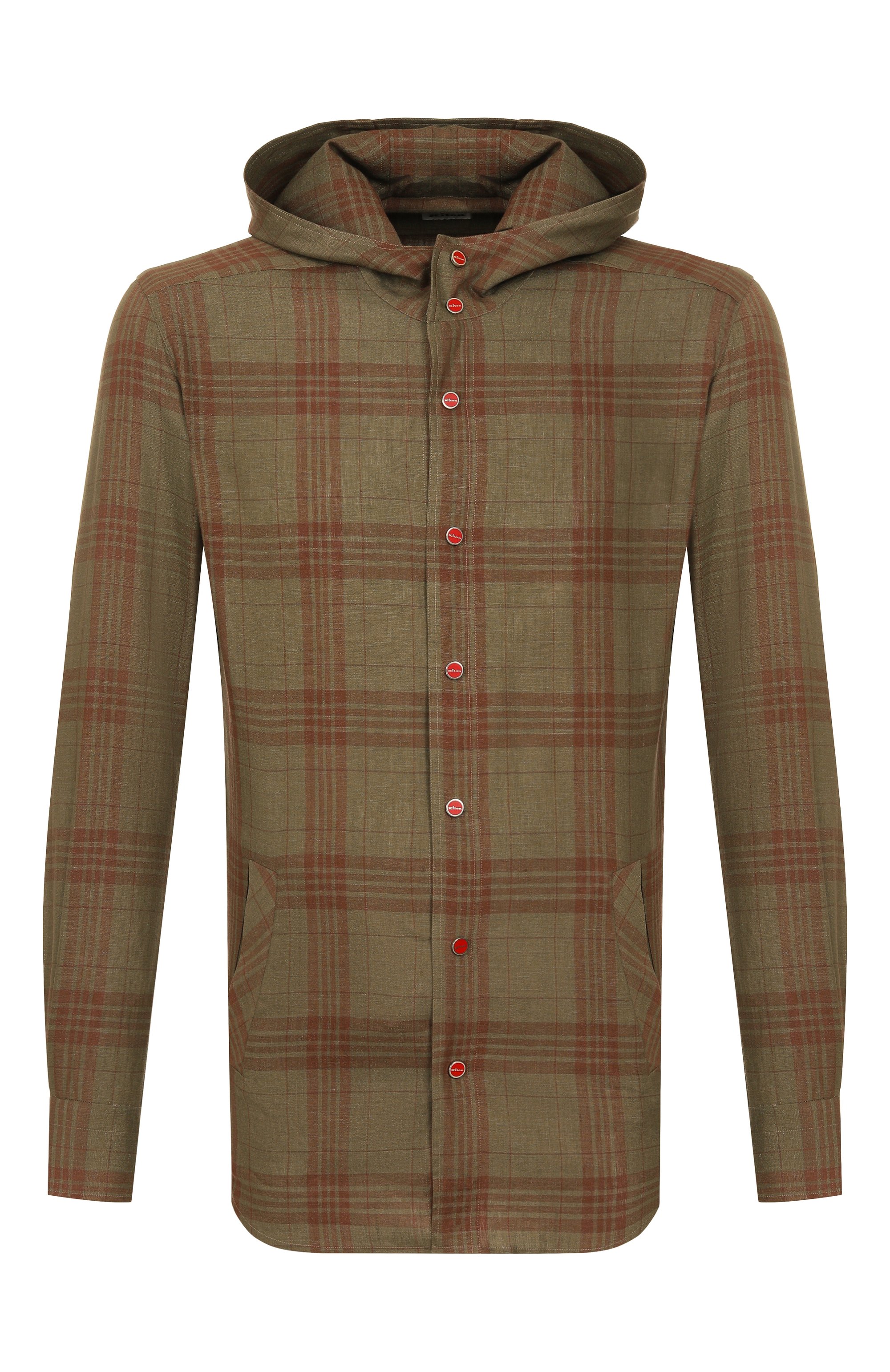 Льняная рубашка KITON, арт. UMCMARH0926907, фото 1