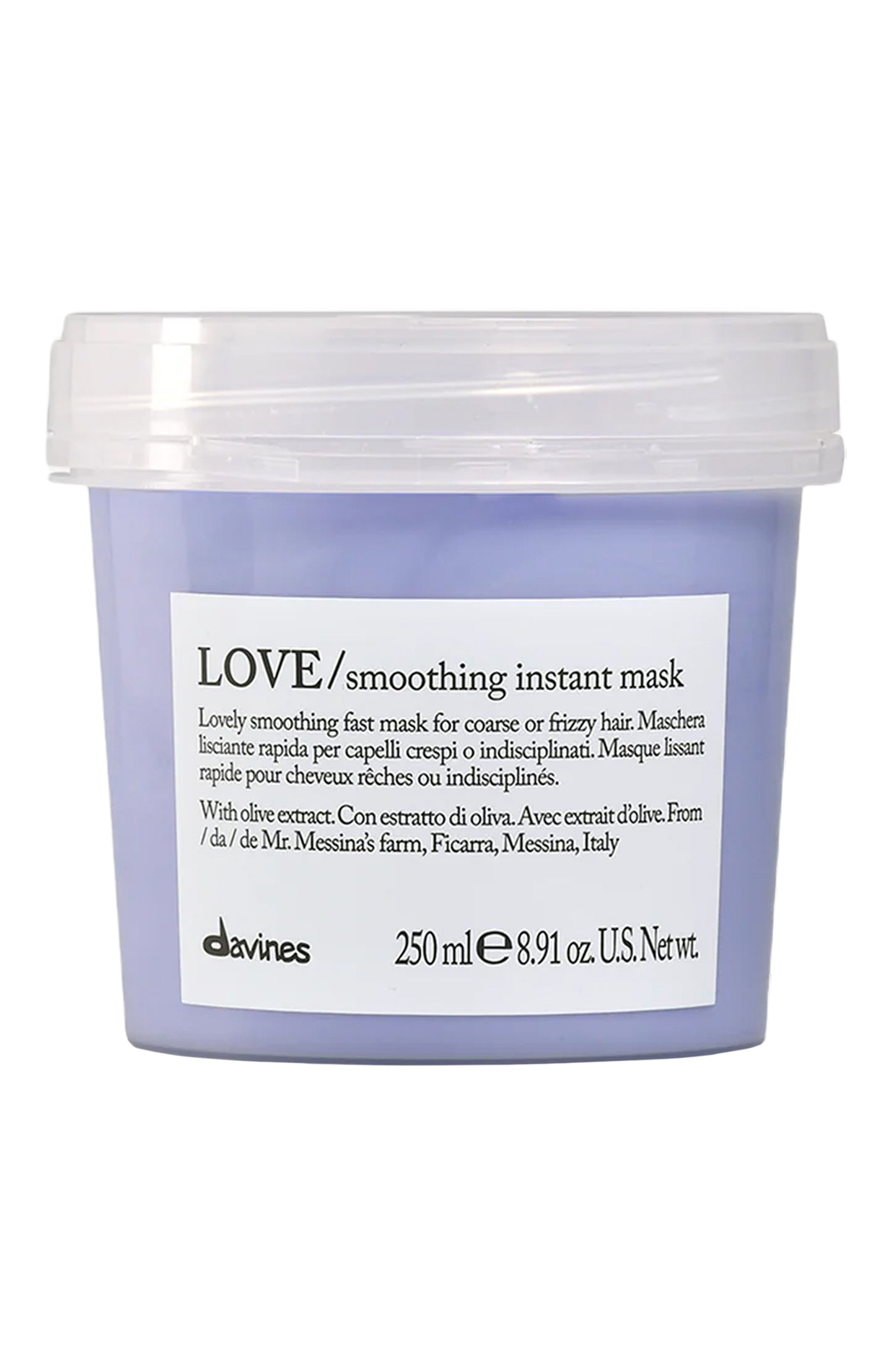 Маска для разглаживания завитка love smoothing (250ml) DAVINES, арт. 75584, фото 1