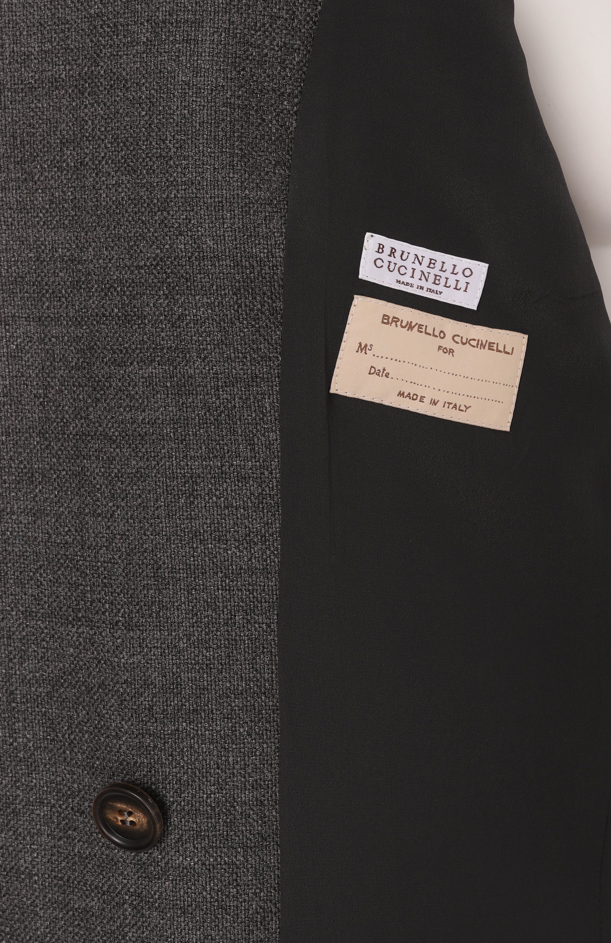 Шерстяное пальто BRUNELLO CUCINELLI, арт. MD5739860P, фото 7