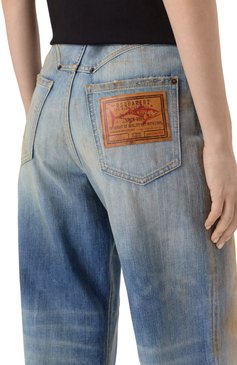 Женские джинсы san diego DSQUARED2 голубого цвета, арт. S75LB1017/S30309 | Фото 5 (Драгоценные камни: Проставлено; Длина (брюки, джинсы): Удлиненные; Материал сплава: Проставлено; Детали: Потертости; Кросс-КТ: Деним; Материал внешний: Деним, Хлопок; Стили: Гранж; Силуэт Ж (брюки и джинсы): Прямые)